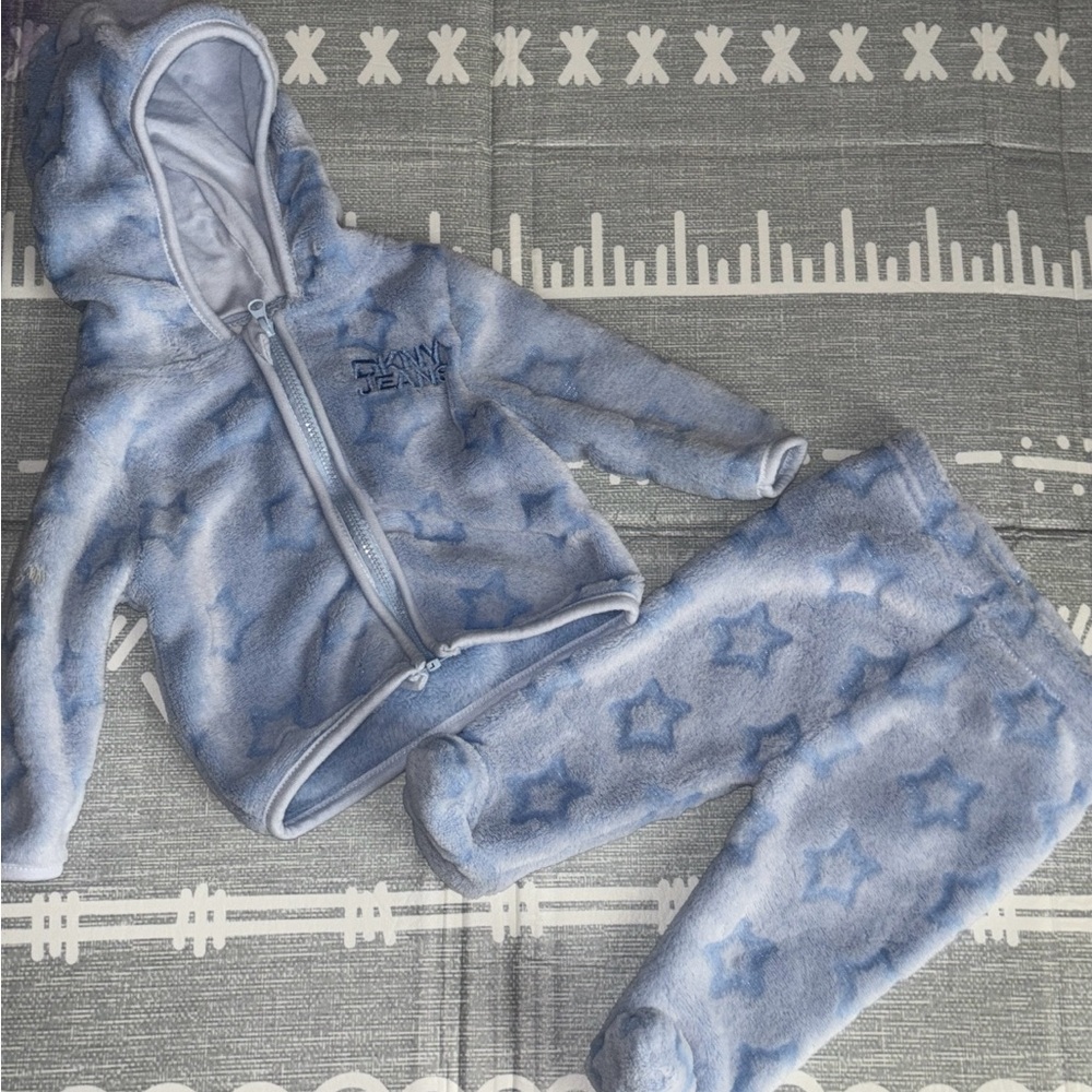 DKNY Blue Star Kids Matching Set